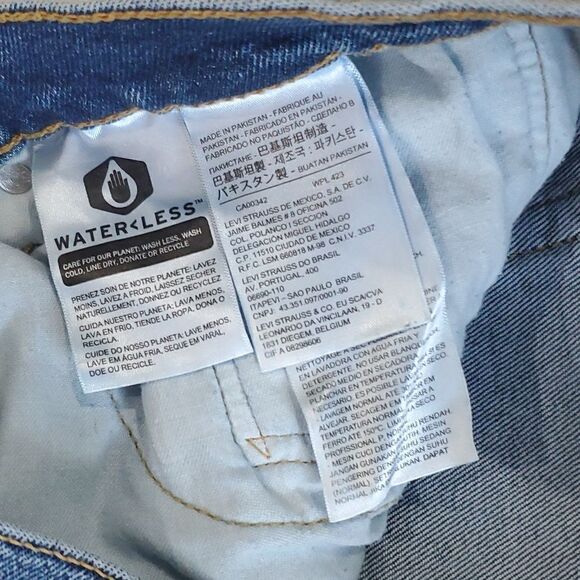 Levis Mens 505, Straight Leg Denim Jeans,  Size 40/30 - Picture 3 of 7